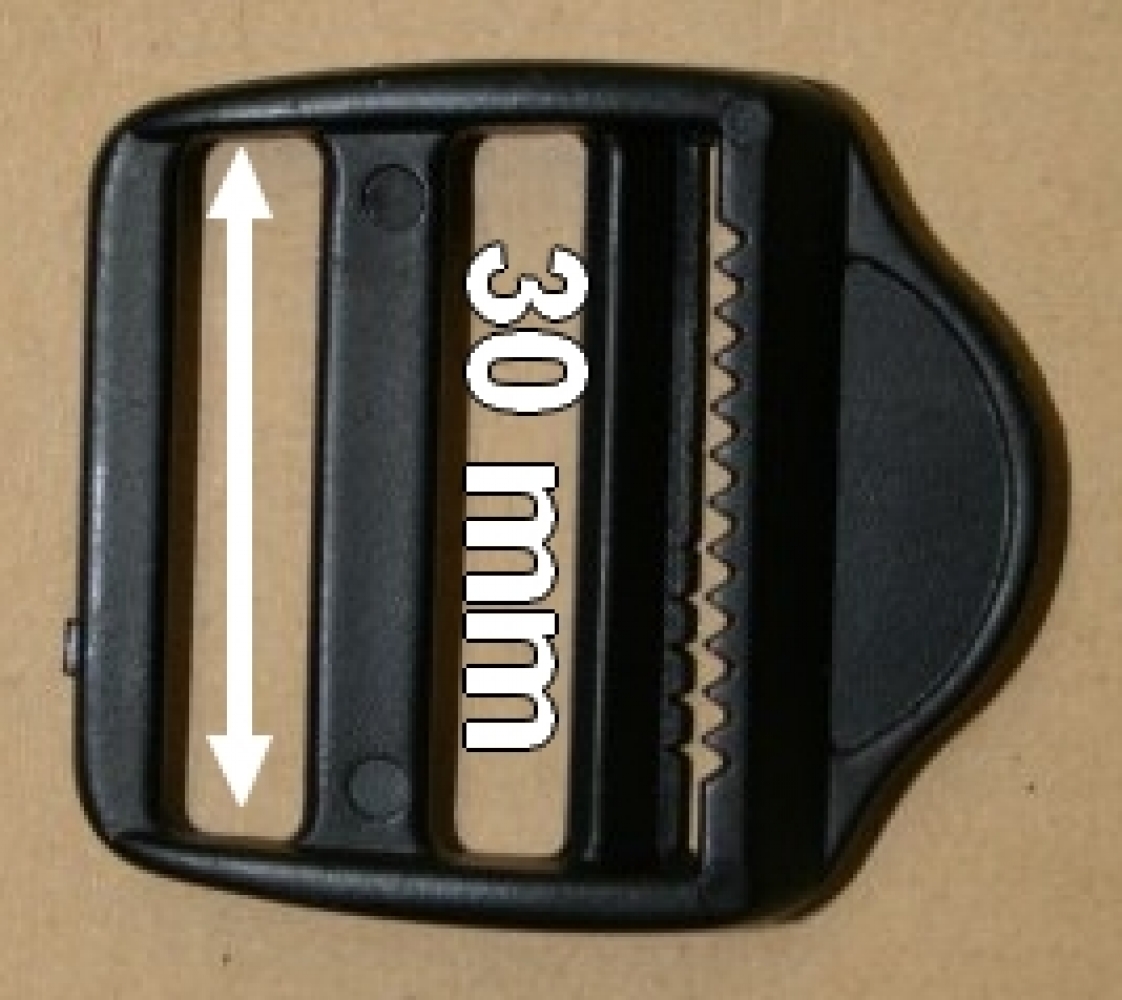 1-stk-leiterschnalle-30-mm-breit-schwarz