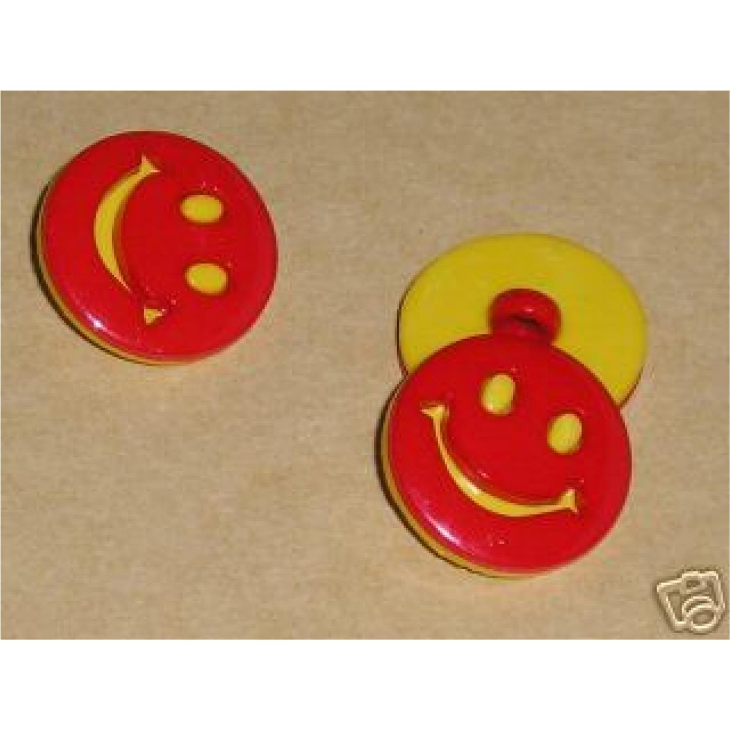 144-stk-kinderknöpfe-"smilies"-rot-gelb-83